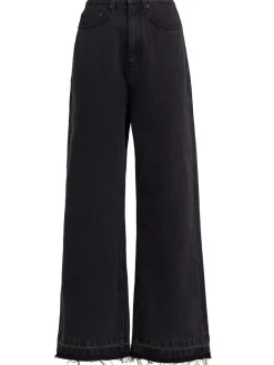 Jeans larghi in denim