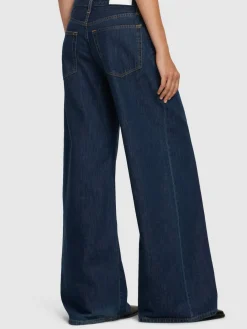 Jeans palazzo vita media