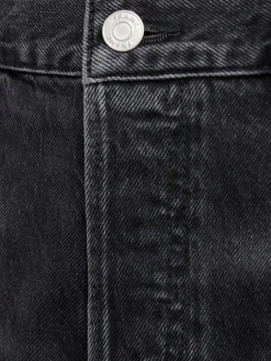 Jeans relaxed fit in denim di cotone