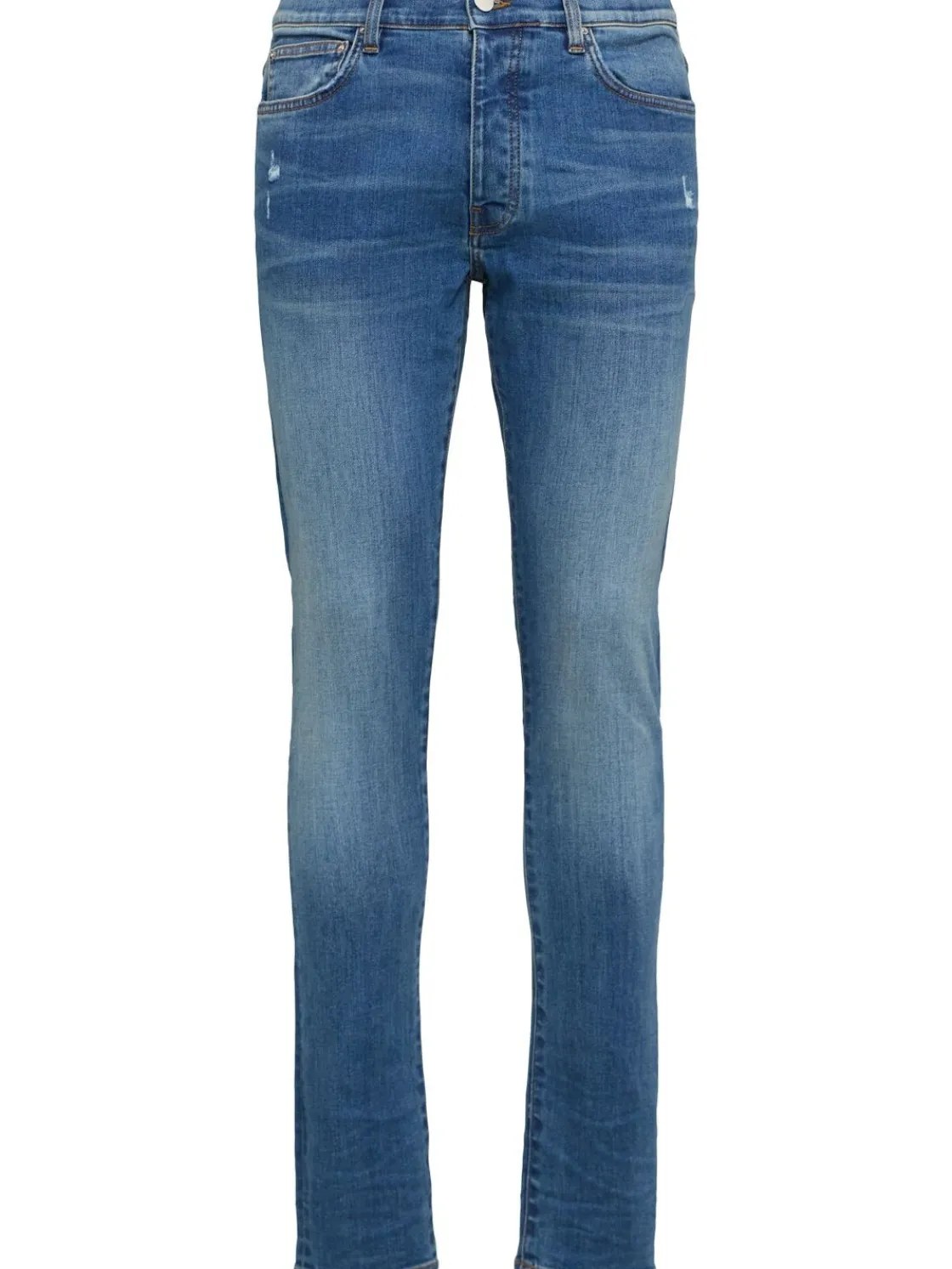 Jeans Stack in denim di cotone 15cm