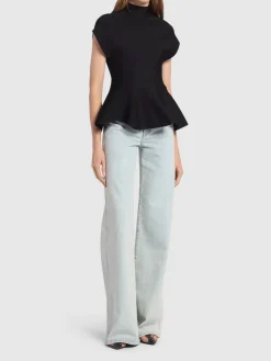 Jeans svasati Dane a vita alta