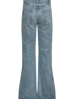 Jeans svasati Joan vita alta in cotone