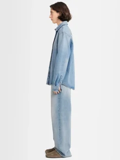 Jeans 5 tasche Clara in denim stonewash
