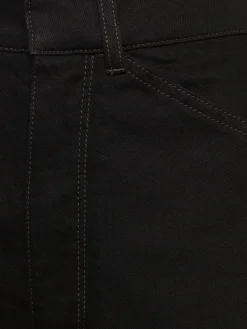 Jeans vita alta in denim
