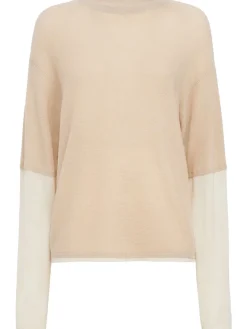 Kai double-layer cashmere sweater
