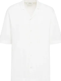 Knitted cotton polo shirt