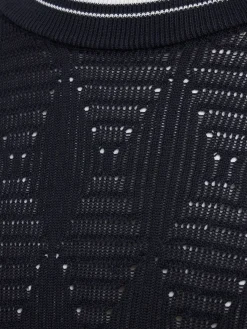 Knitted cotton t-shirt