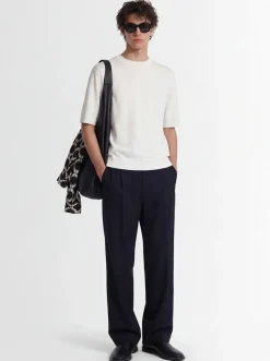 Knitted cotton t-shirt
