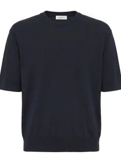 Knitted cotton t-shirt