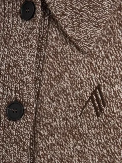 Knit wool & cashmere cardigan
