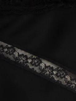 Lace & satin camisole