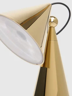 Lampada da tavolo LED Pose Portable Gold