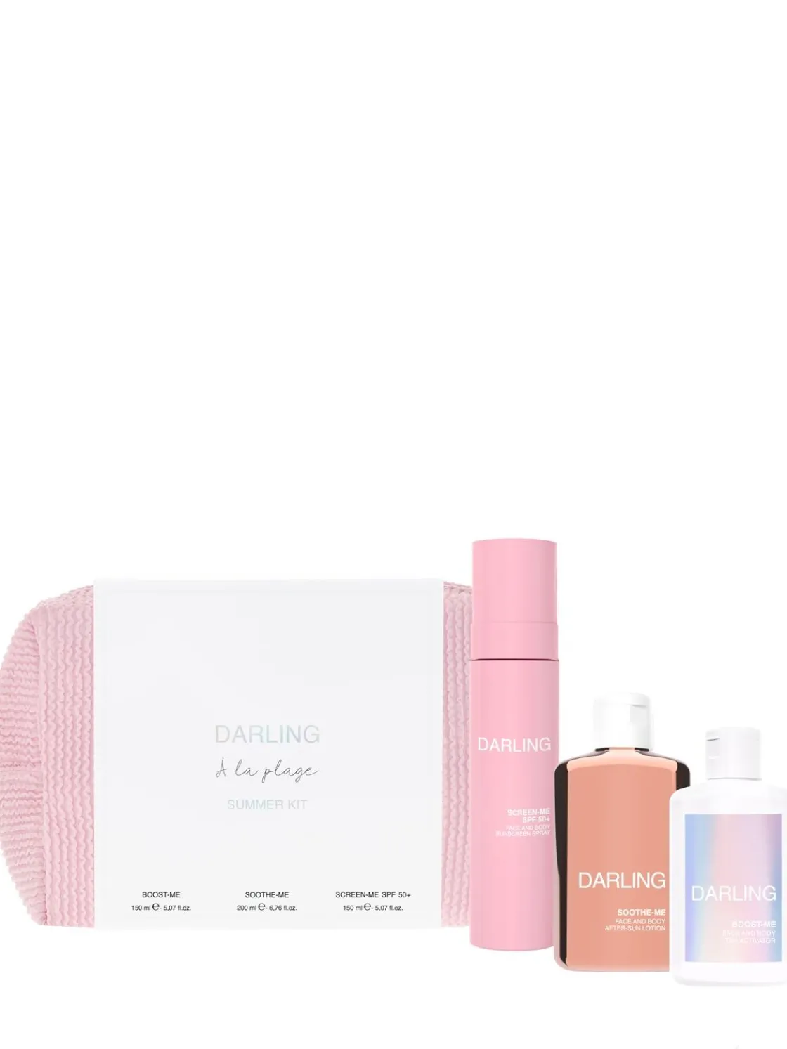 À la plage summer kit w/pouch