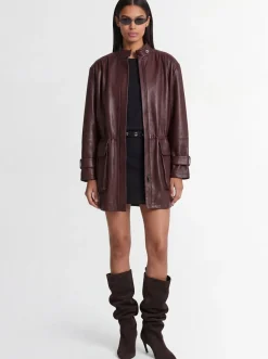 Leather jacket