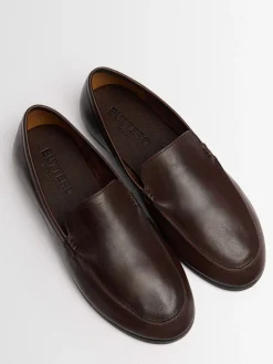 Leather loafers