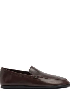 Leather loafers
