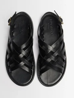 Leather sandals