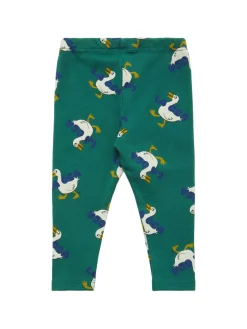 Leggings in misto cotone organico con stampa