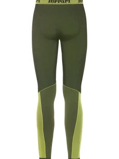 Leggings in techno senza cuciture con logo