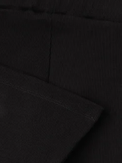Leggings svasati in cotone stretch