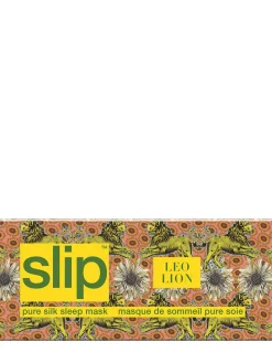 Leo printed silk sleep mask