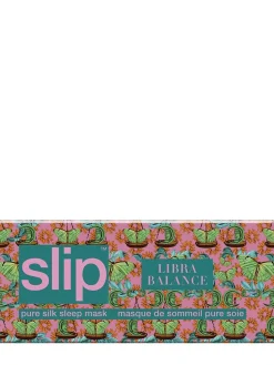 Libra printed silk sleep mask