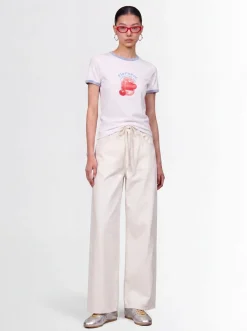 Lick Before You Label print baby t-shirt