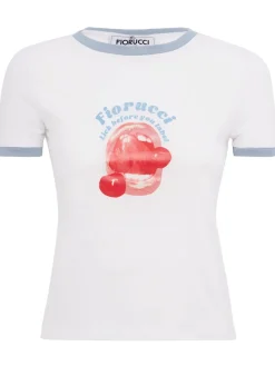 Lick Before You Label print baby t-shirt
