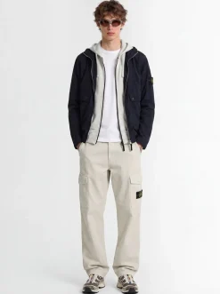 Light compact touch parka jacket