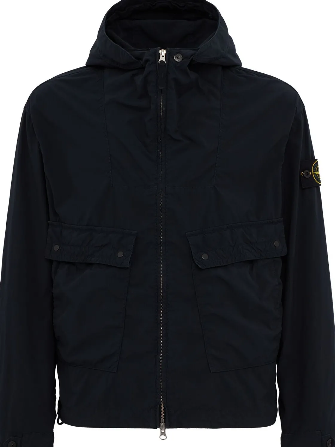 Light compact touch parka jacket