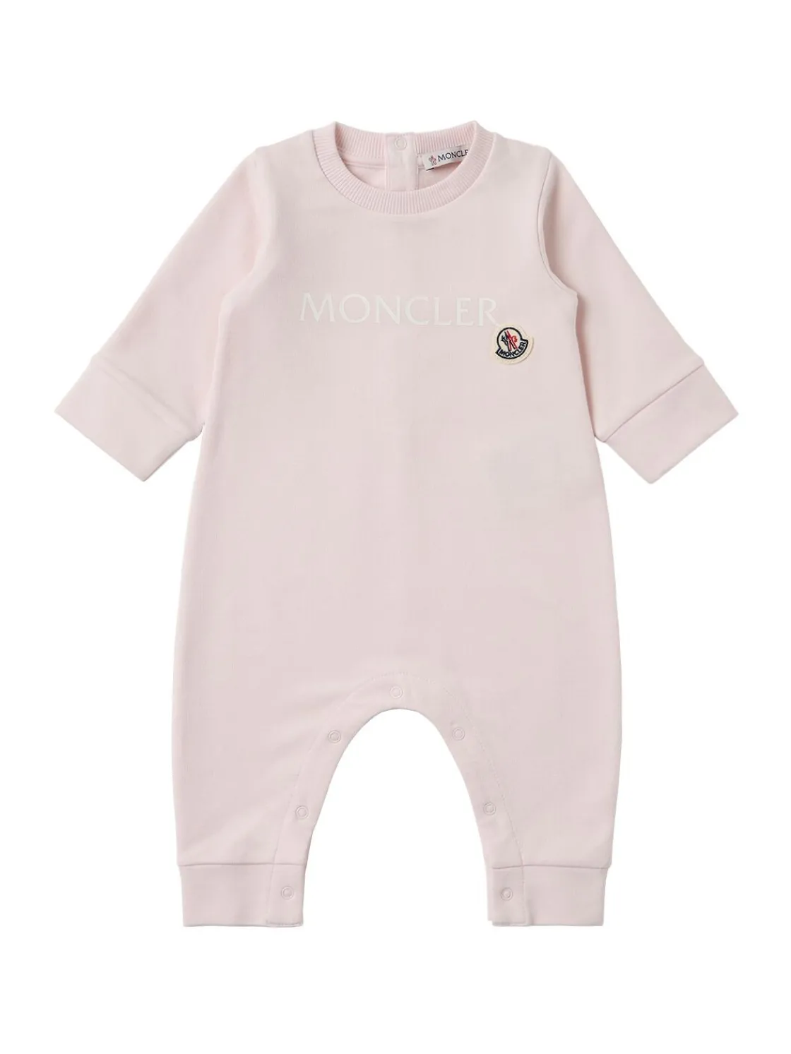 Logo cotton baby romper