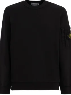 Logo cotton crewneck sweatshirt