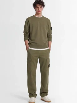 Logo cotton crewneck sweatshirt