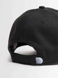 Logo cotton gabardine baseball cap