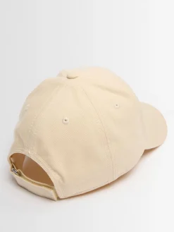 Logo cotton gabardine baseball cap