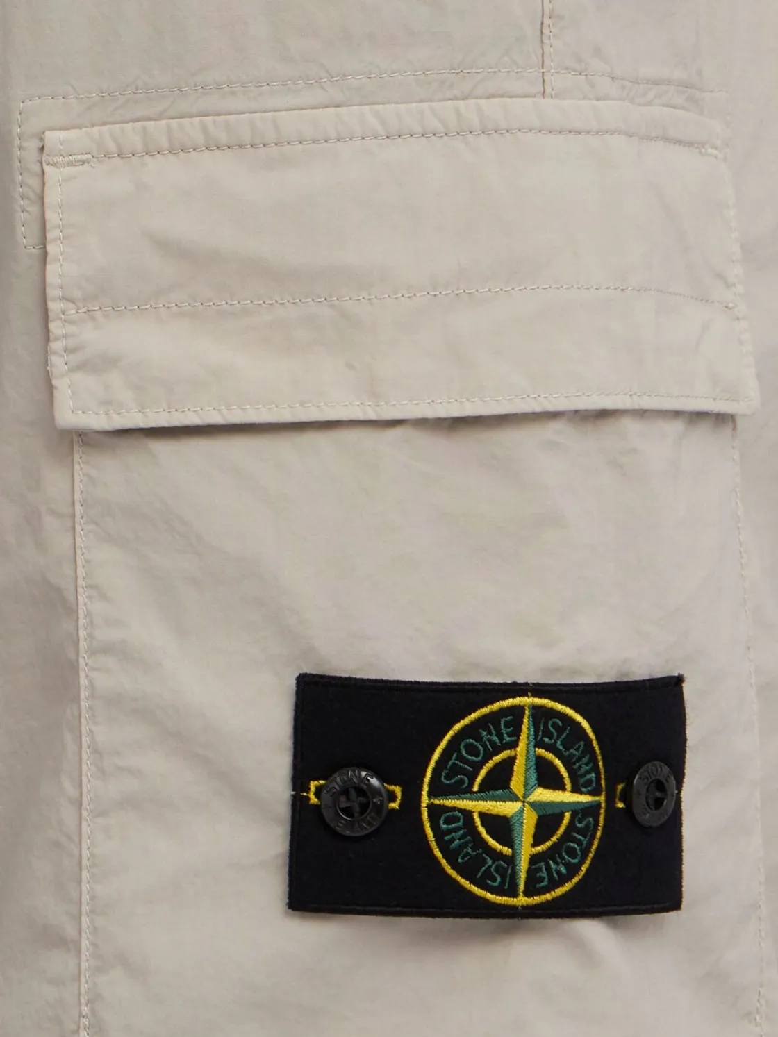 Logo cotton regular shorts