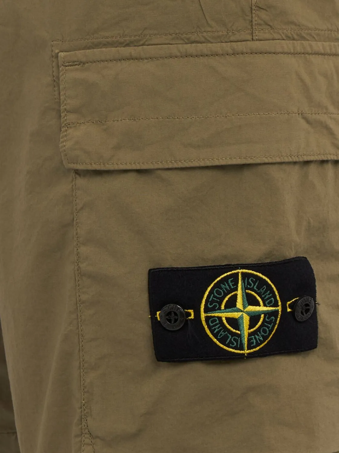 Logo cotton regular shorts