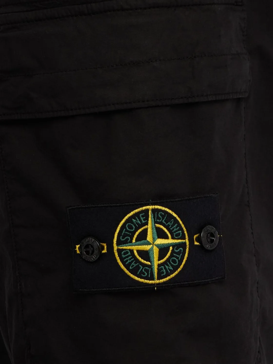 Logo cotton regular shorts