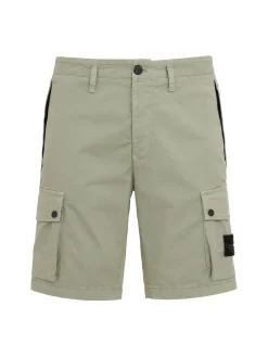 Logo cotton slim shorts