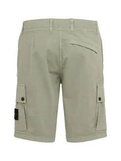 Logo cotton slim shorts