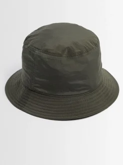 Logo nylon bucket hat