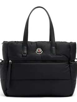 Logo nylon diaper bag