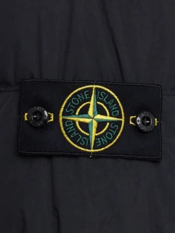 Logo nylon down jacket