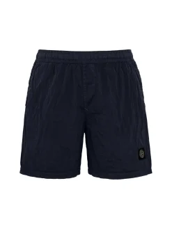 Logo nylon shorts
