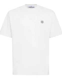 Logo patch cotton t-shirt
