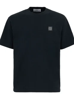 Logo patch cotton t-shirt