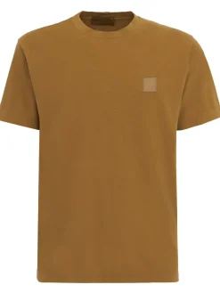 Logo patch cotton t-shirt