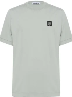 Logo patch cotton t-shirt