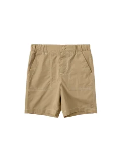 Logo poplin Bermuda shorts