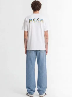Logo printed cotton t-shirt